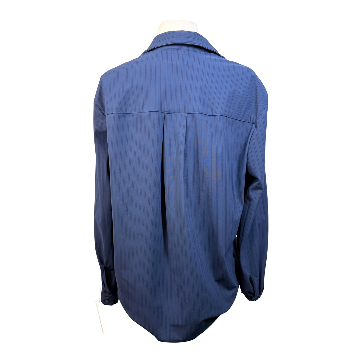 Dada Sport Fluid &amp; Lightweight Riding Shirt in Navy/Black Stripe
