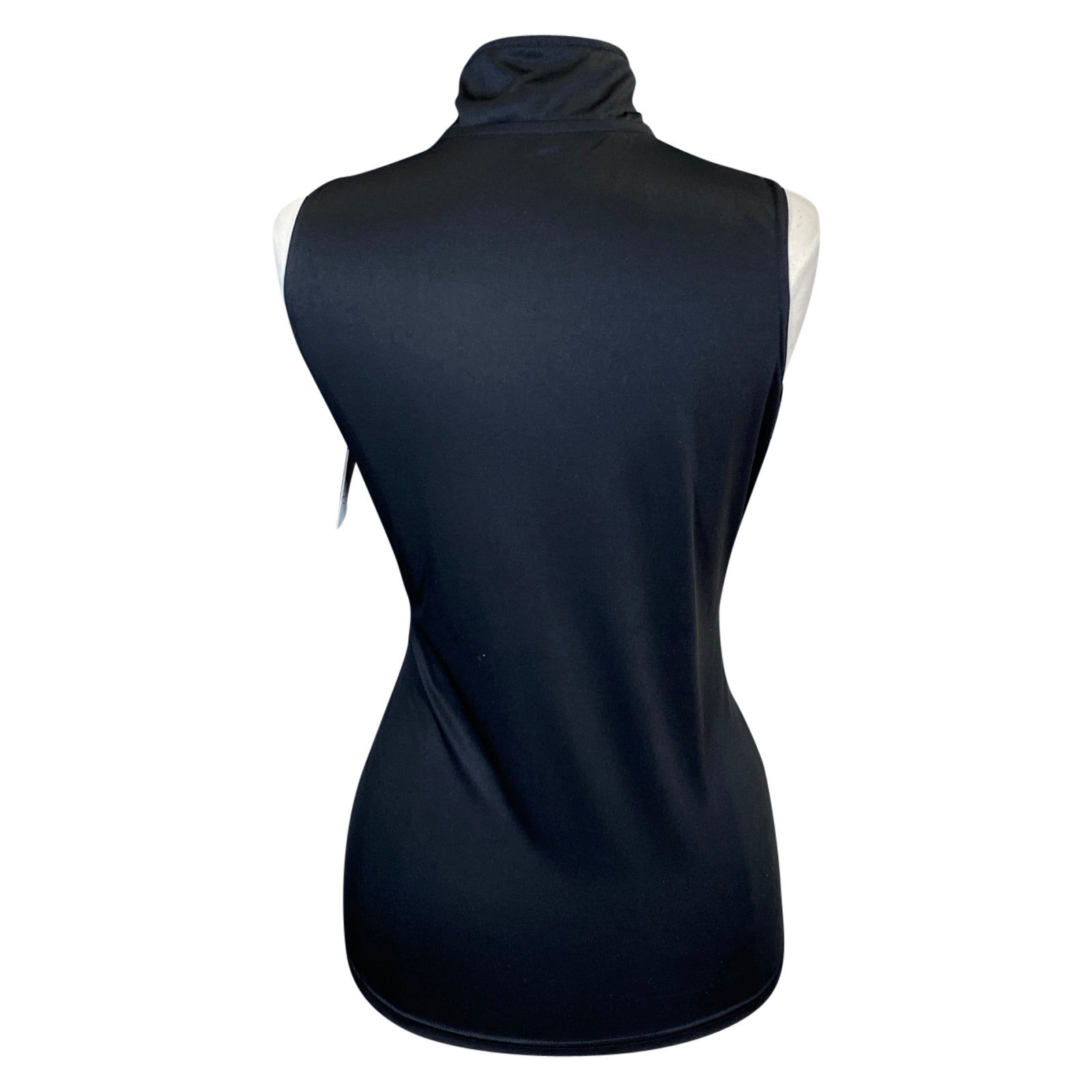 Clovis Equestrian Sleeveless Top in Black 