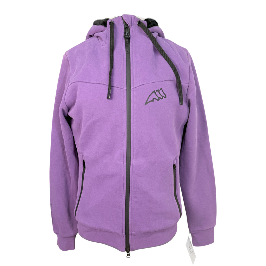 Equiline Full Zip Sweatshirt Furg in Purple