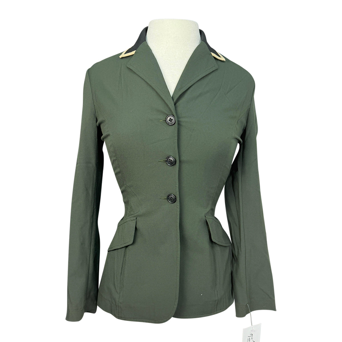 Charles Ancona Custom Show Jacket in Forest/Black/Gold