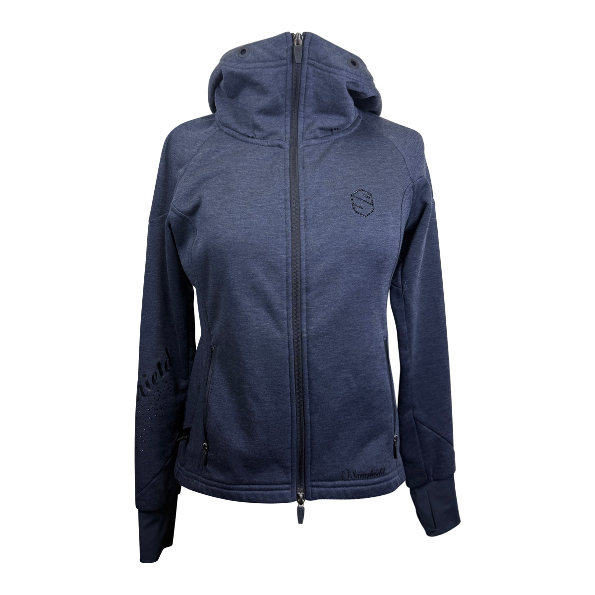 Samshield 'Stella' Zip Up in Charcoal Heather