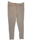 Free Ride Equestrian 'Lux' Knee Patch Breeches in Tan