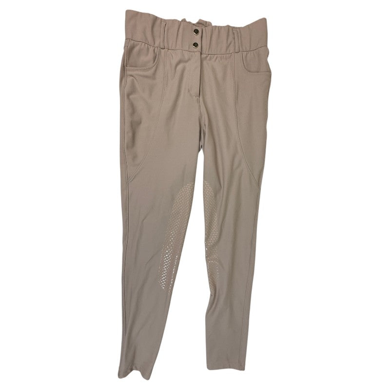 Sync Equestrian 'Hunter Pro' Knee Patch Breeches in Tan