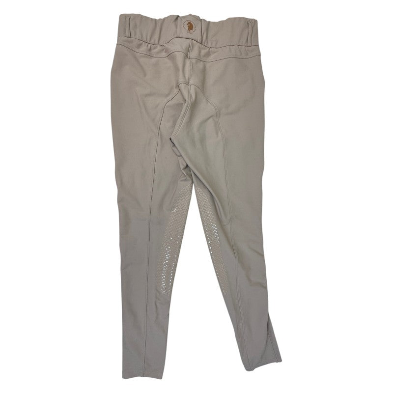 Sync Equestrian 'Hunter Pro' Knee Patch Breeches in Tan