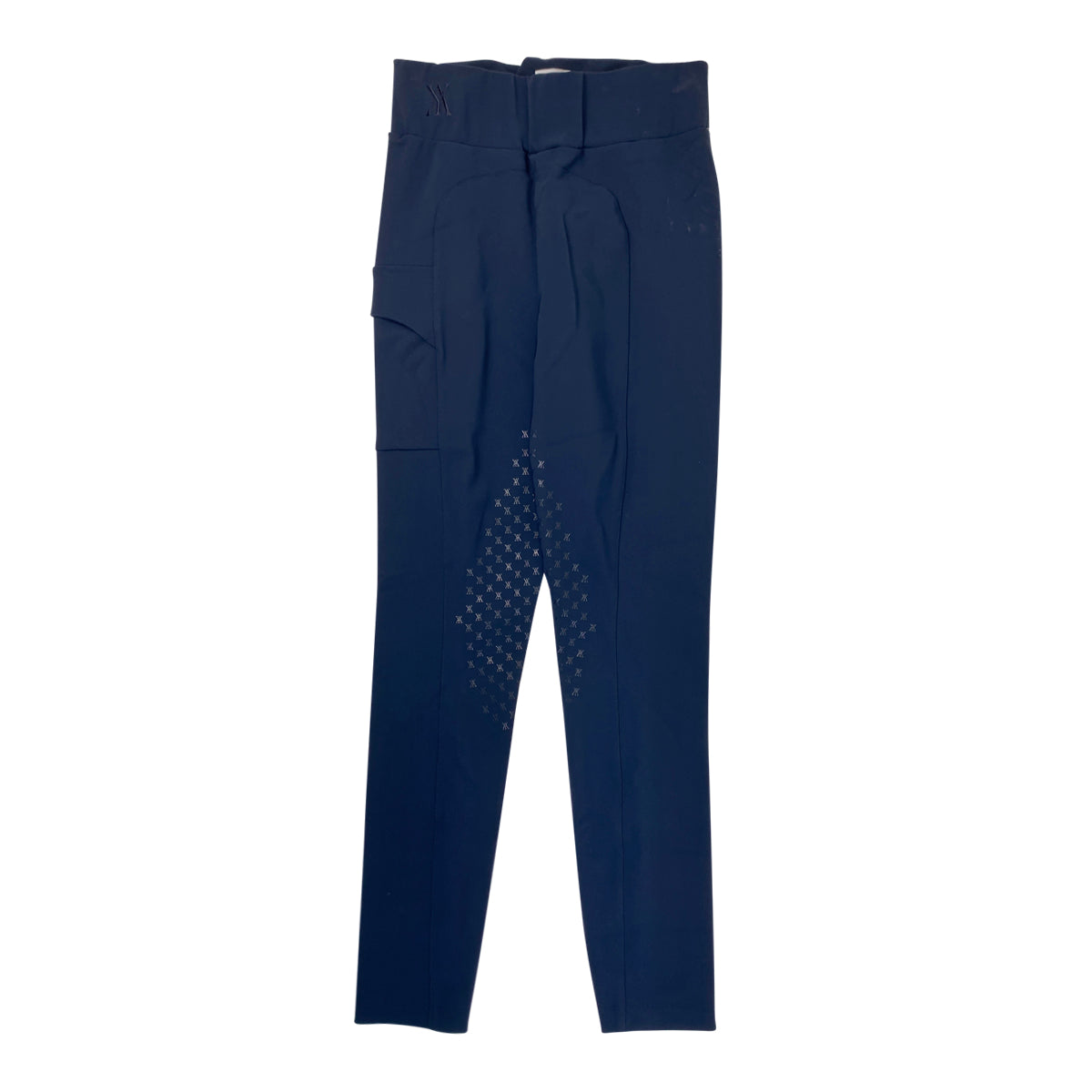 Yagya Compression Riding Tights in Navy 