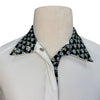 Essex Classics Talent Yarn Kids Long Sleeve Show Shirt in White/Flowers & Bees