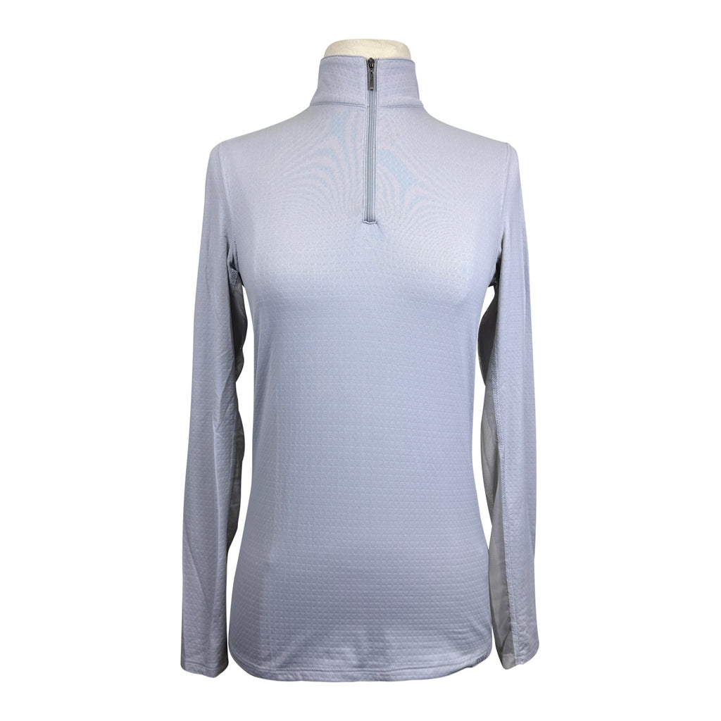 Dover Saddlery CoolBlast 100 Long Sleeve Shirt in Pale Grey