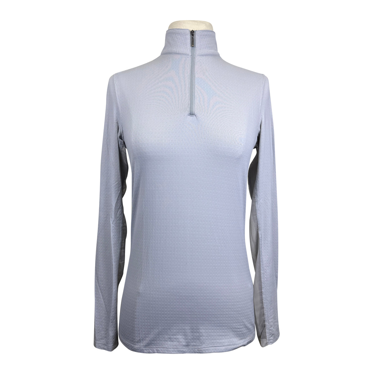 Dover Saddlery CoolBlast 100 Long Sleeve Shirt in Pale Grey