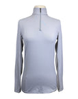 Dover Saddlery CoolBlast 100 Long Sleeve Shirt in Pale Grey