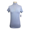 Tailored Sportsman Short Sleeve Ice Fil Shirt in Pale Blue