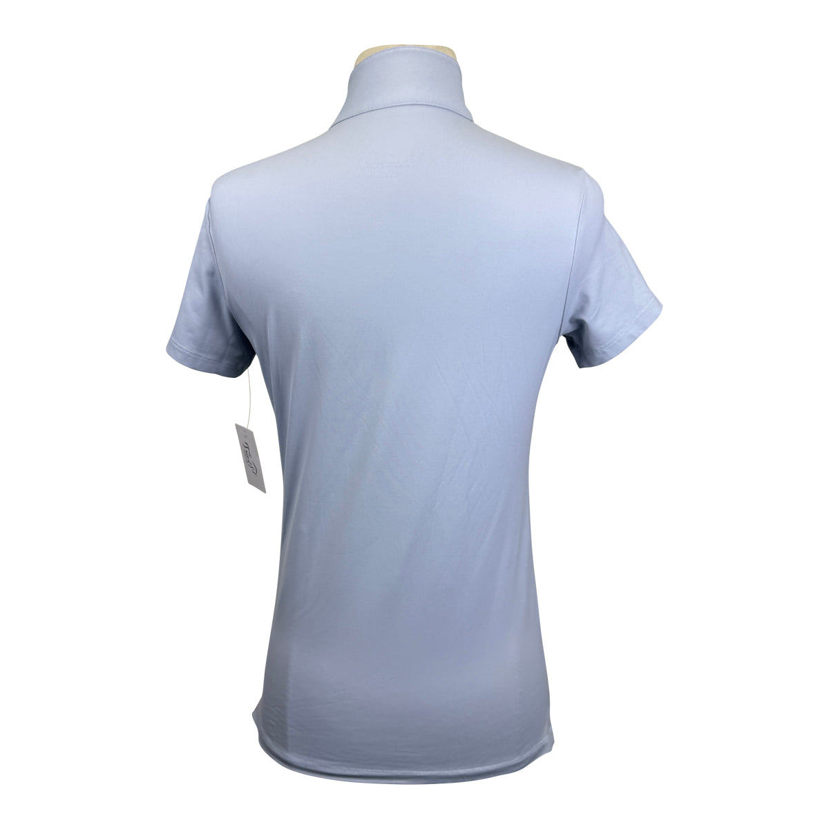 Tailored Sportsman Short Sleeve Ice Fil Shirt in Pale Blue