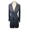 Two Bits Equestrian 'The Trench Coat' in Black - Women's Small