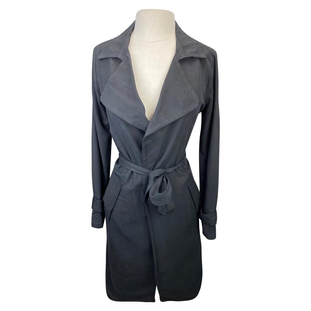 Two Bits Equestrian 'The Trench Coat' in Black - Women's Small