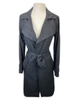 Two Bits Equestrian 'The Trench Coat' in Black - Women's Small