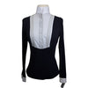 Cavalleria Toscana 'American' Long Sleeve Show Shirt in Black