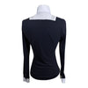 Cavalleria Toscana 'American' Long Sleeve Show Shirt in Black