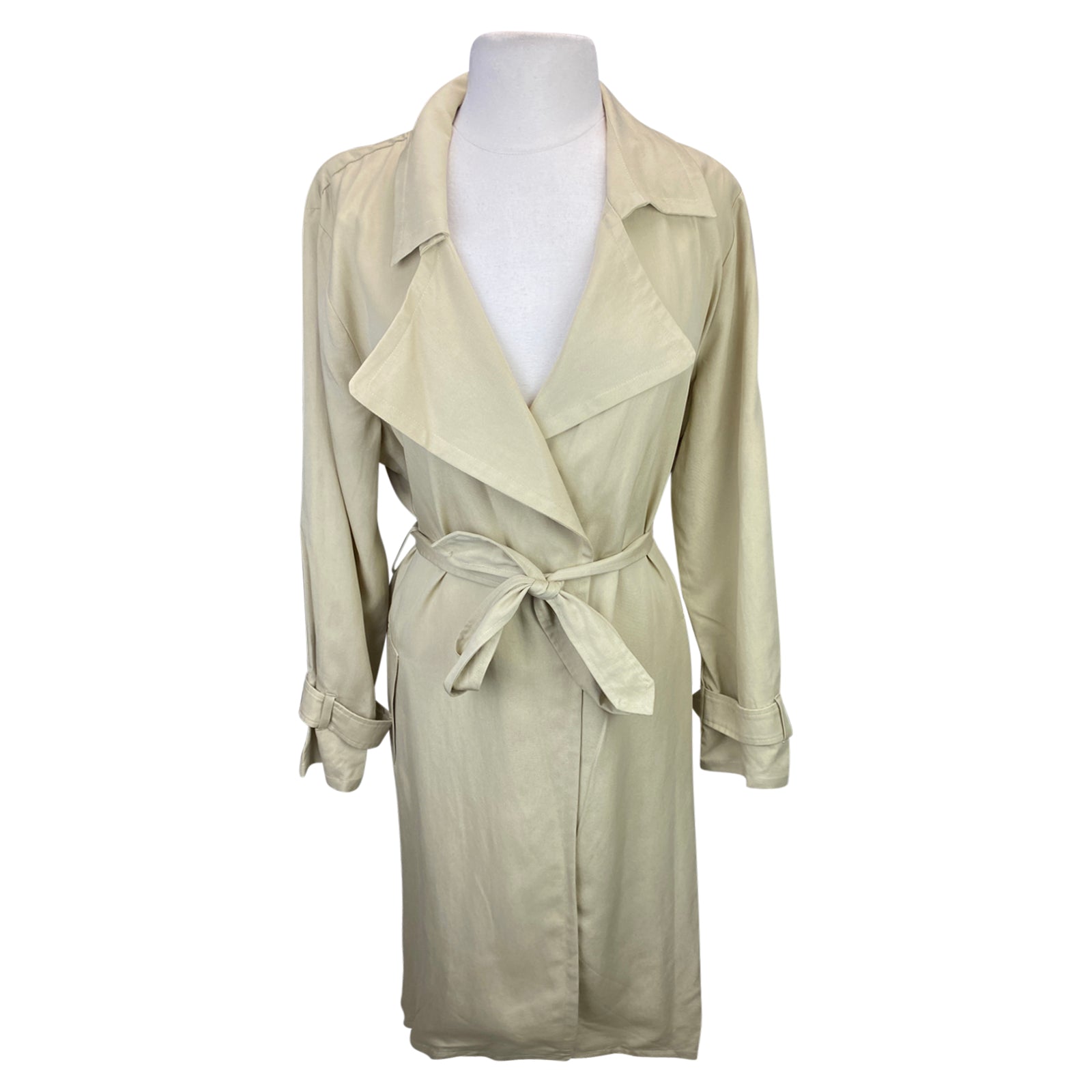 Two Bits Equestrian 'The Trench Coat' in Tan - Women's Small