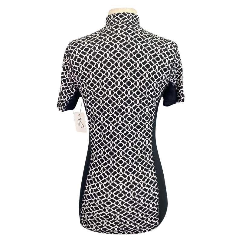 Goode Rider Ideal Shirt in Black/White Mosaic
