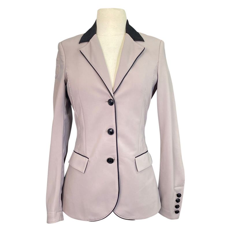 Cavalleria Toscana Perforated GP Competition Jacket in Stone