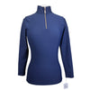 Horse Gloss 'Kylie' Base Layer in Navy/Navy Crystals