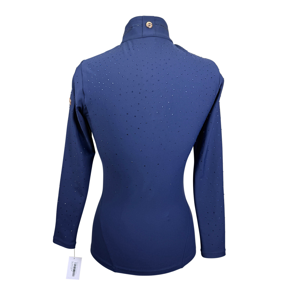 Horse Gloss 'Kylie' Base Layer in Navy/Navy Crystals