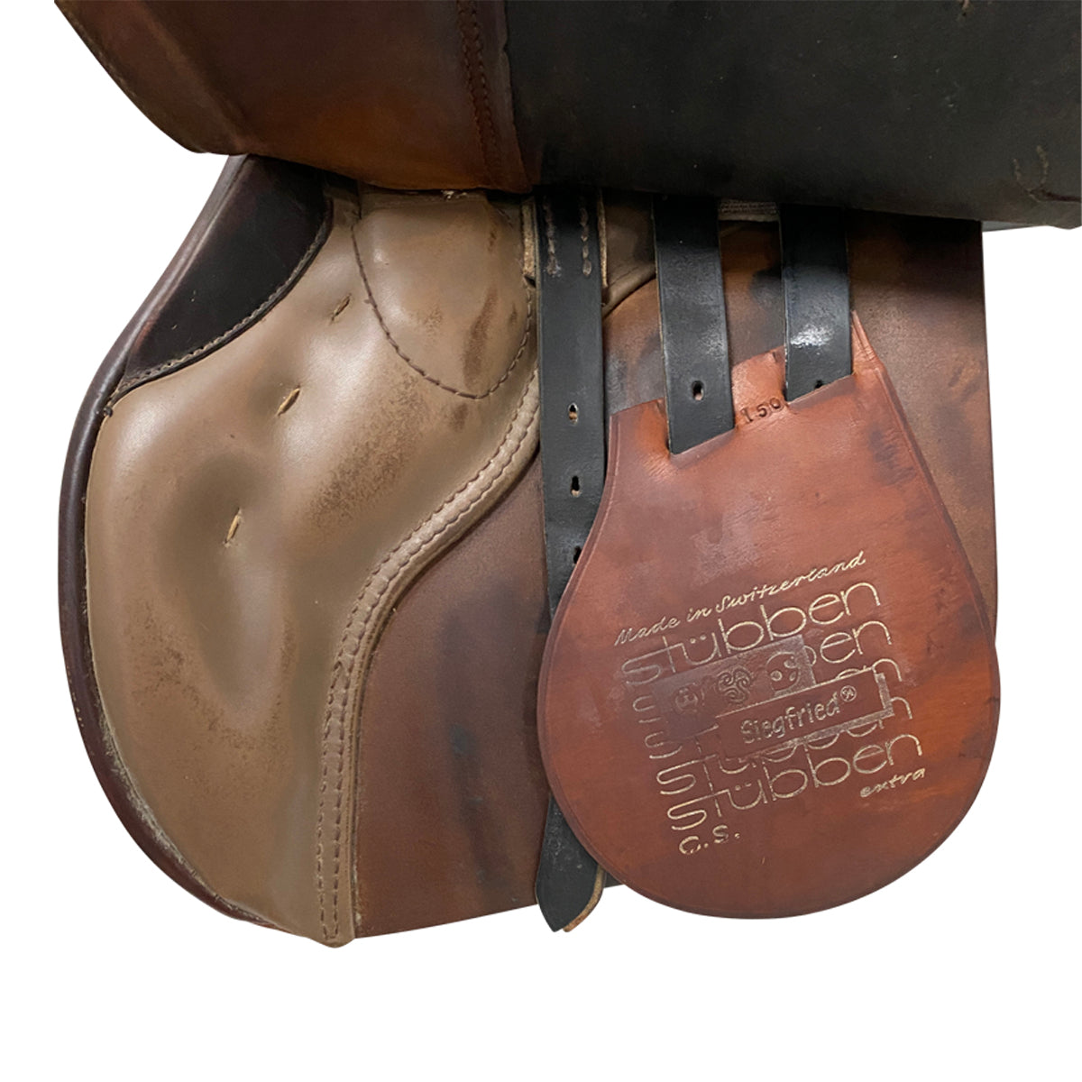 Stubben 'Siegfried' AP Saddle in Brown
