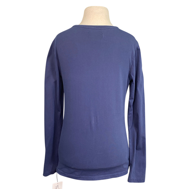 Ariat 'Kennel Club' Long Sleeve Tee in Navy 