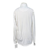 Essex Classics Talent Yarn Kids Long Sleeve Show Shirt in White/Monkeys