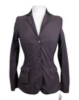 Cavalleria Toscana Zip Show Jacket in Chocolate Raisin