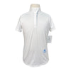 Essex Classics 'Talent Yarn' Short Sleeve Show Shirt in White/Bits & Horses