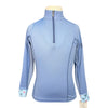 Romfh Chill Factor Long Sleeve Sunshirt in Powder Blue/Flamingos