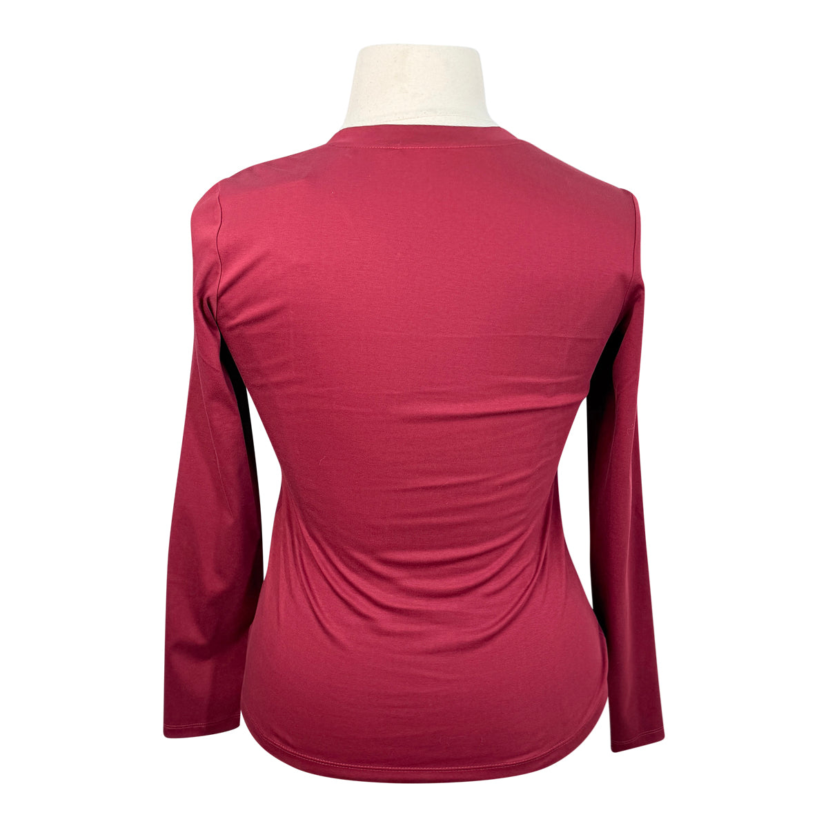 Samshield 'Axella' Long Sleeve T-Shirt in Deep Wine