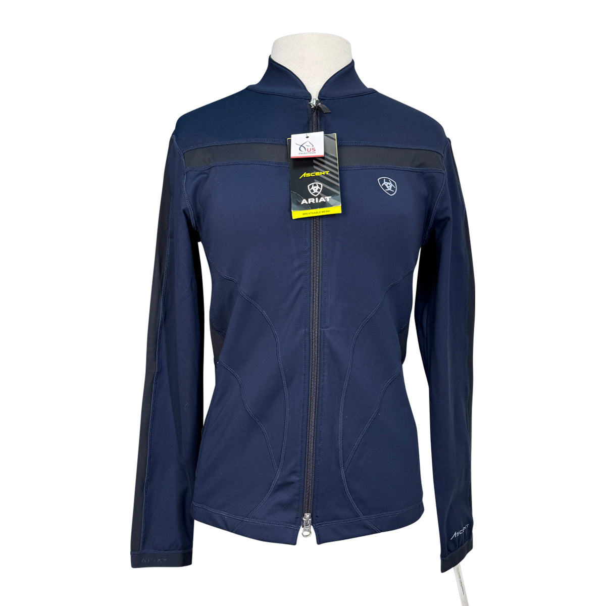 Ariat Ascent Full Zip Sweatshirt in Navy
