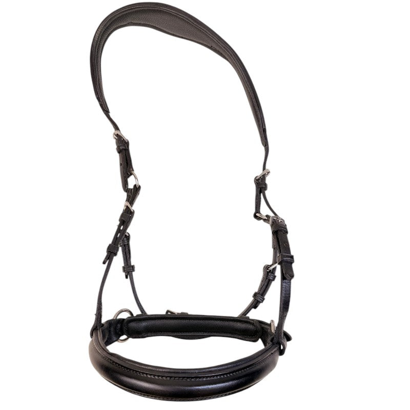 Dressage Naturally Bitless Bridle in Black 