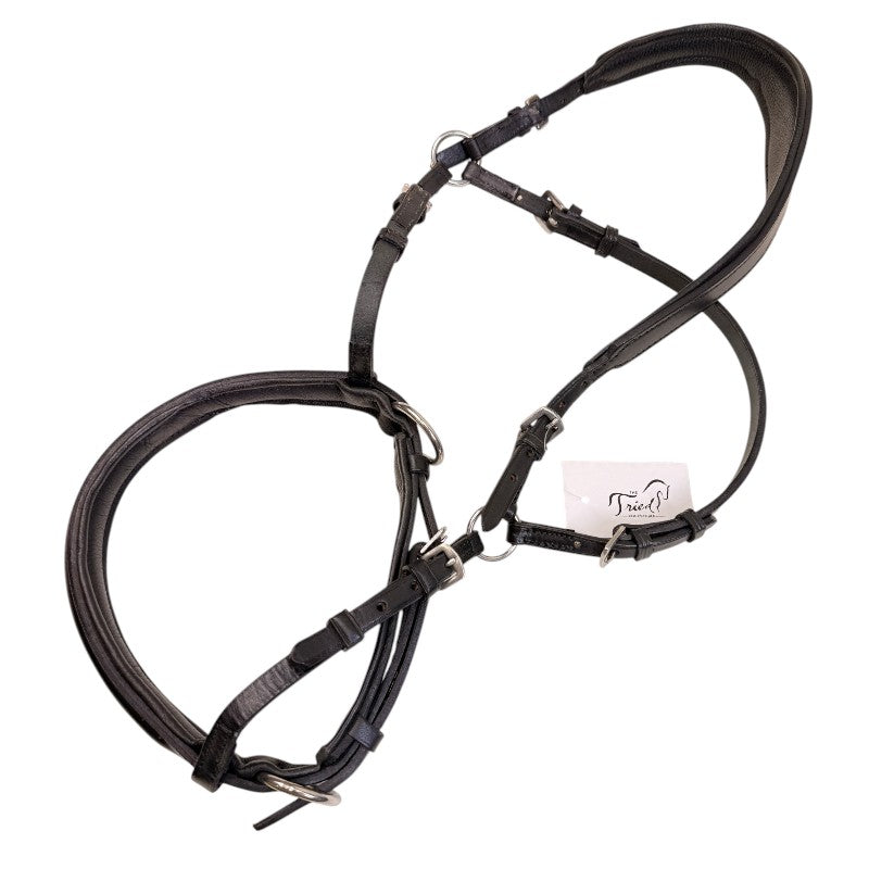 Dressage Naturally Bitless Bridle in Black 