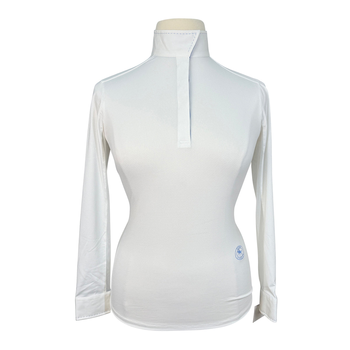 Essex Classics Talent Yarn Show Shirt in White/Ice Cream