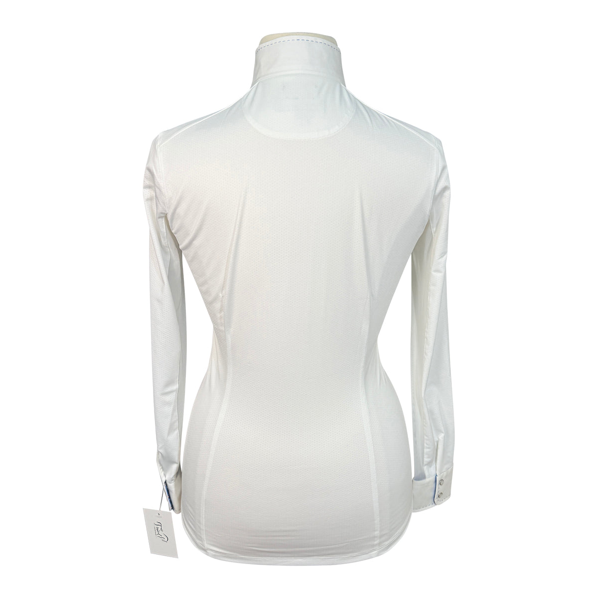 Essex Classics Talent Yarn Show Shirt in White/Ice Cream