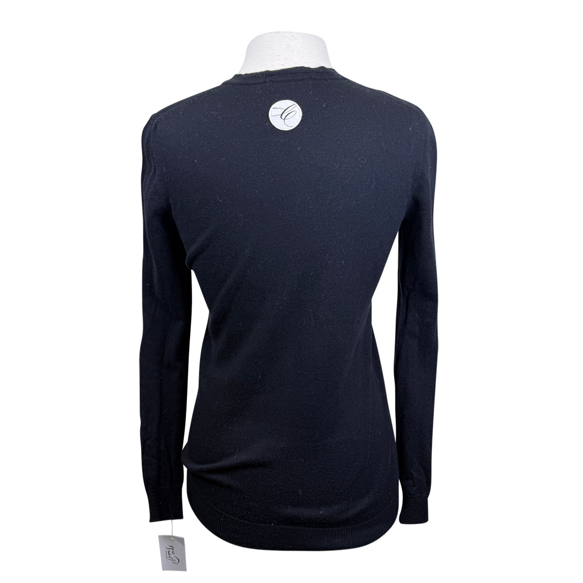Callidae The V Neck Sweater in Black