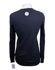 Callidae The V Neck Sweater in Black