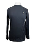 Back on Track Therapeutic Ribbed LS Shirt in Black