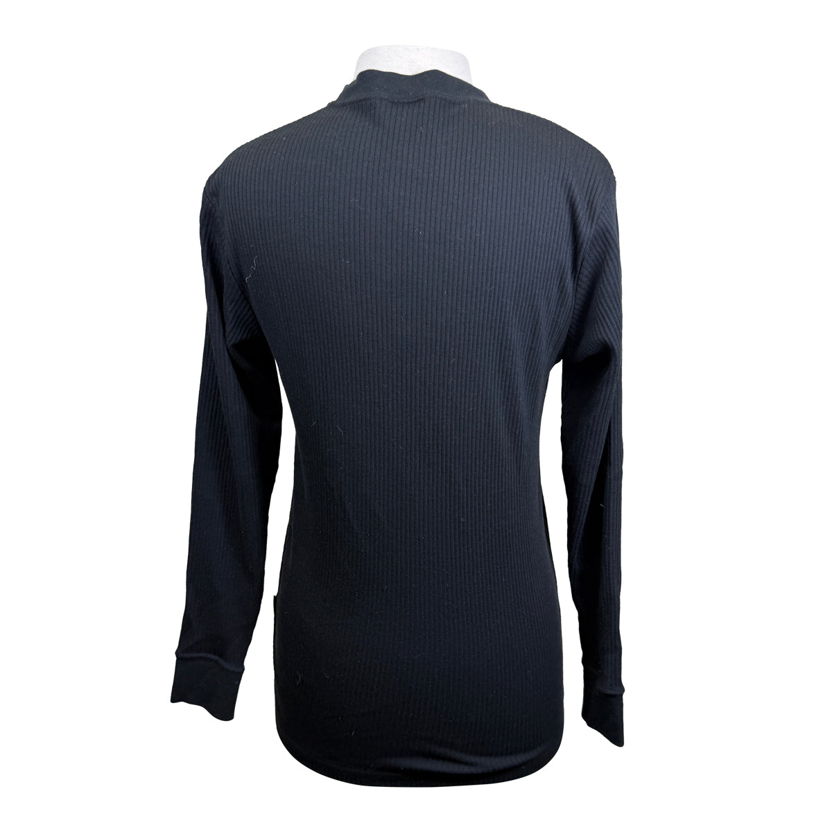Back on Track Therapeutic Ribbed LS Shirt in Black
