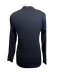 Back on Track Therapeutic Ribbed LS Shirt in Black