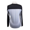 Fager 'Nicky' Long Sleeve Shirt in Grey/Black