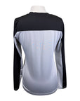 Fager 'Nicky' Long Sleeve Shirt in Grey/Black