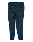 Kerrits 'Fleece Lite' Riding Tights in Teal/Houndstooth - Women's Large