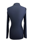Riviera's 86Society 'Cielo' Compression Mock Neck in Black