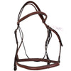Plain Raised Bridle in Brown