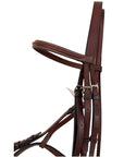 Plain Raised Bridle in Brown