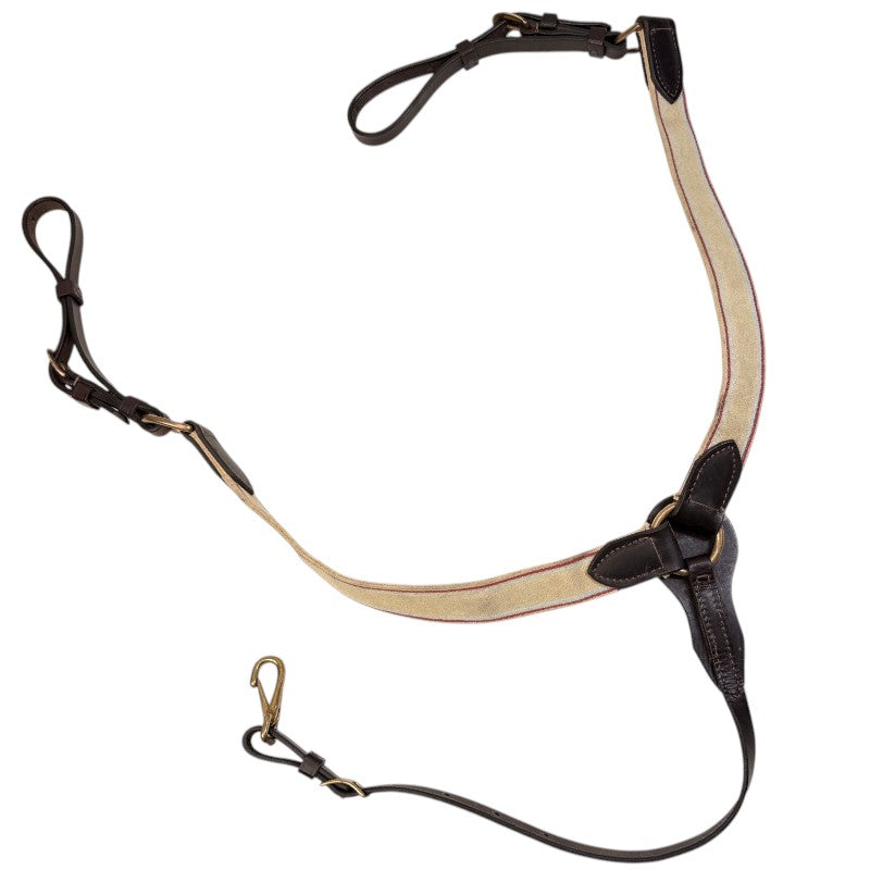 Elastic Breastplate in Tan/Brown