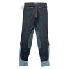 Dover Saddlery 'Wellesley' Breeches in Grey/Seafoam - Women's 24